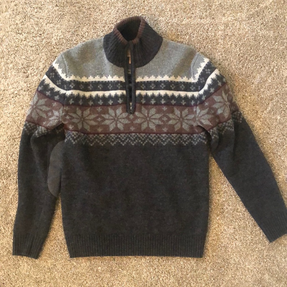 Men’s Quarter Zip Sweater
